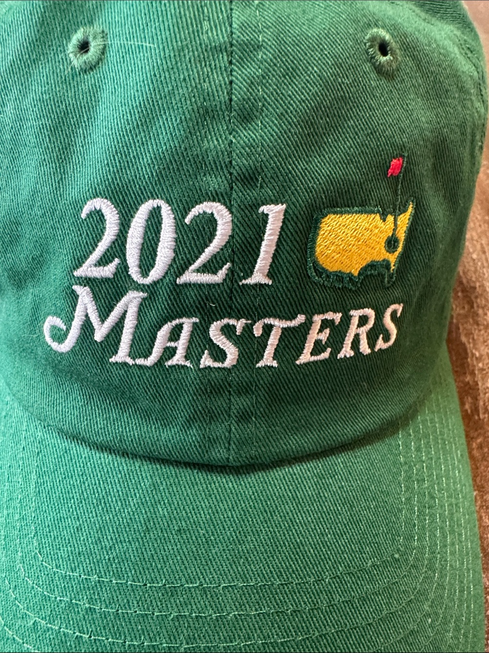 Masters Green 2021 Masters Embroidered Golf Cap - Picture 3 of 10